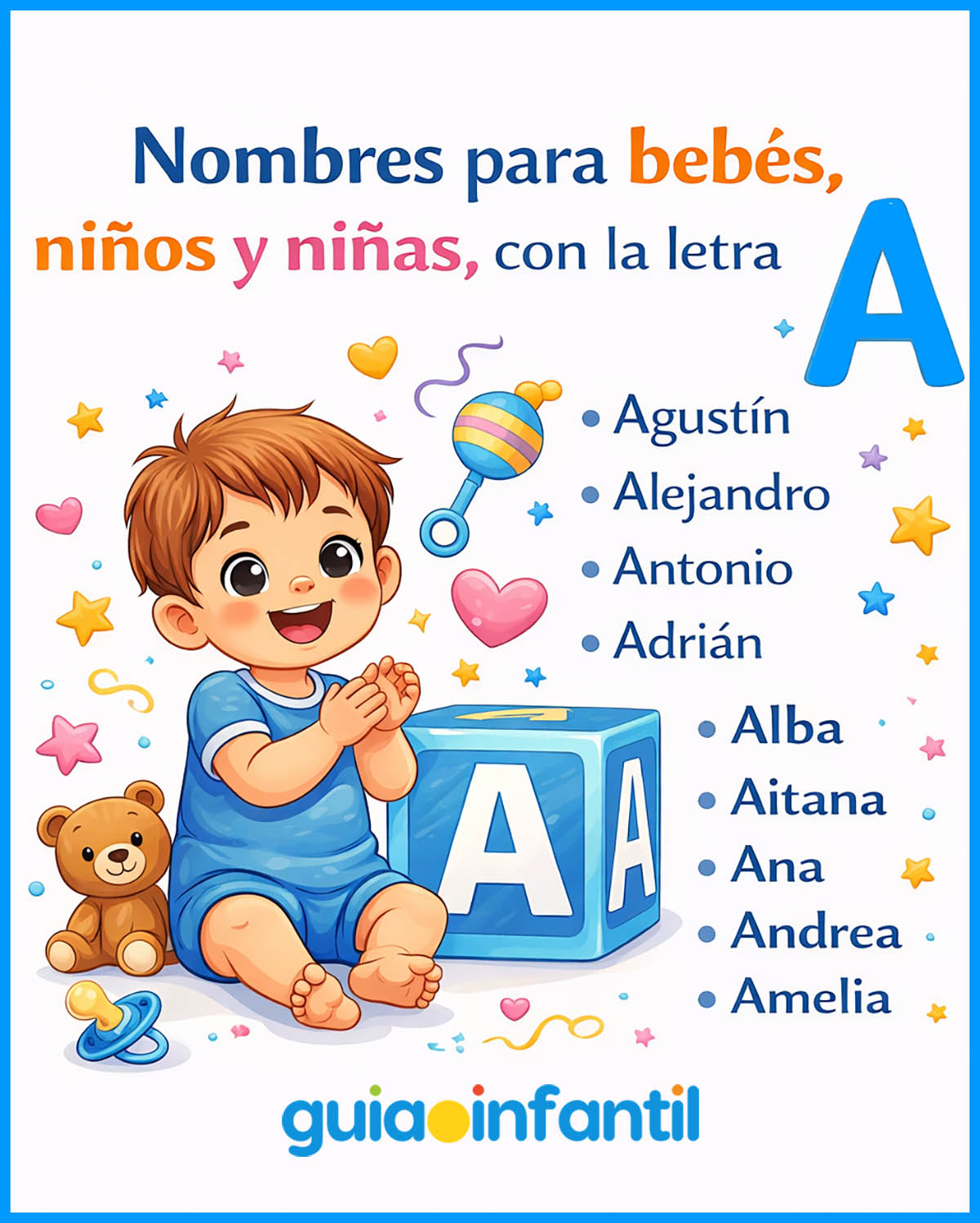 nombres con A para bebés