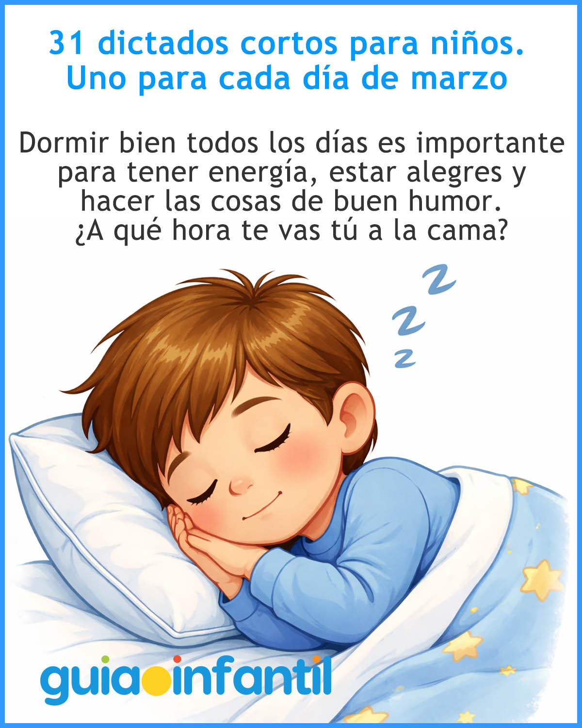 dictados cortos para niños