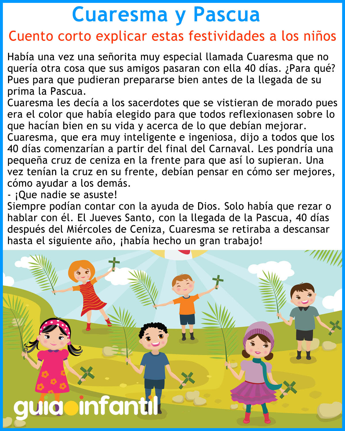 cuento sobre la cuaresma para niños