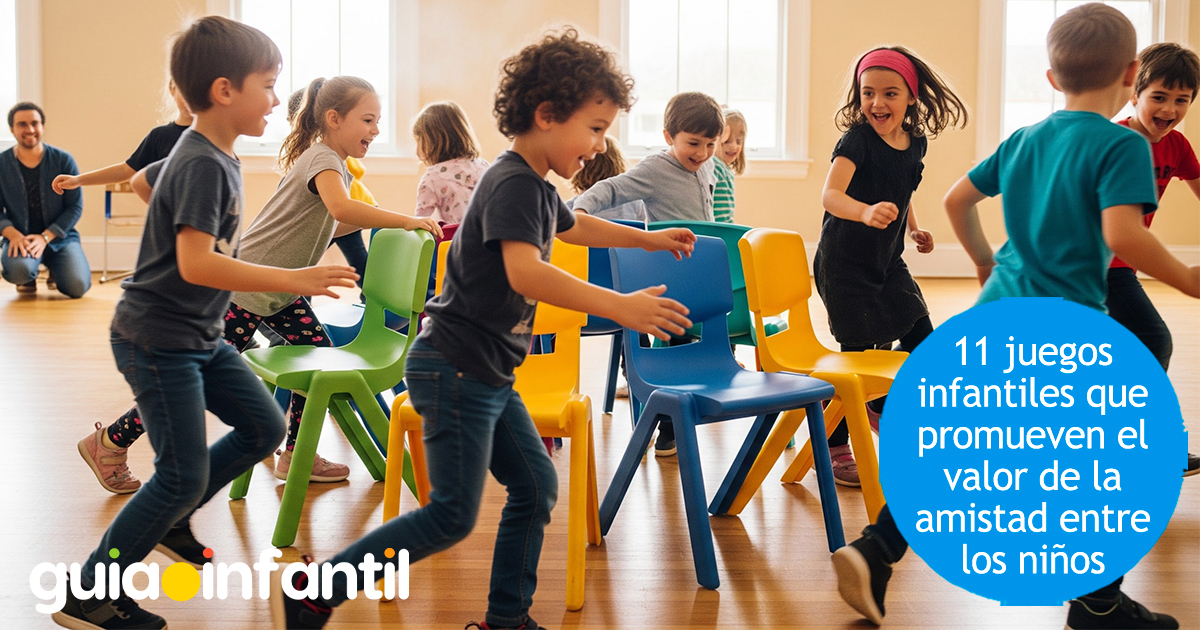 Juegos que promueven la amistad entre los niños