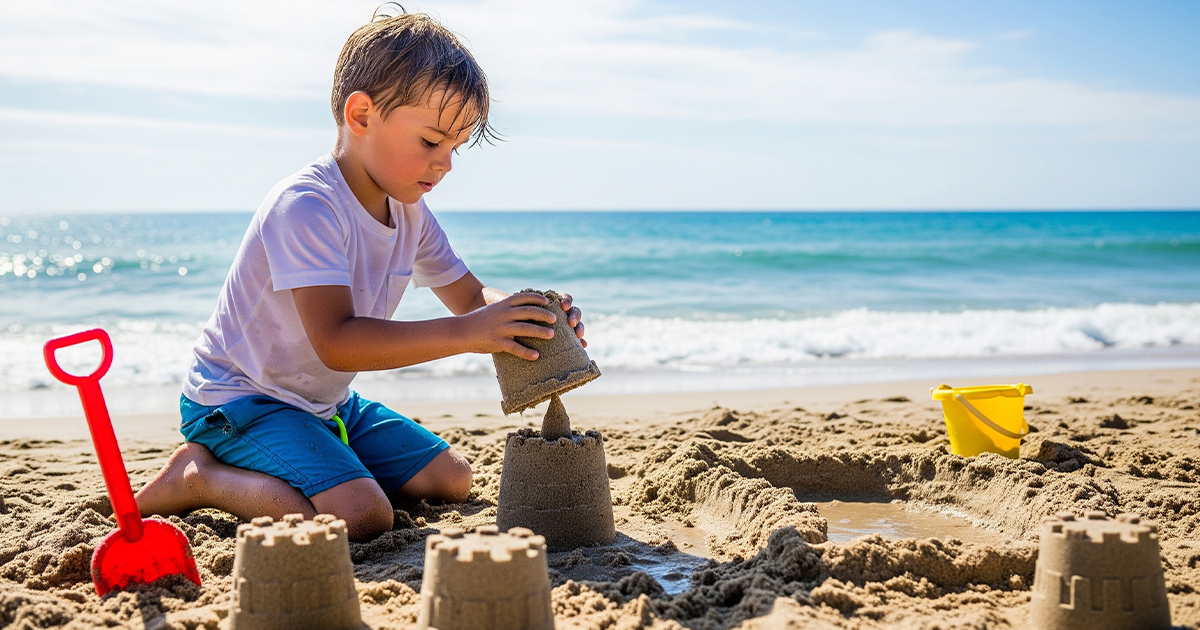 Juegos sensoriales para niños