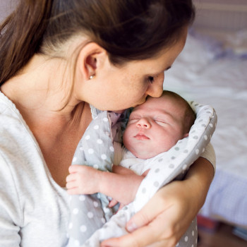 Con tu bebé en brazos