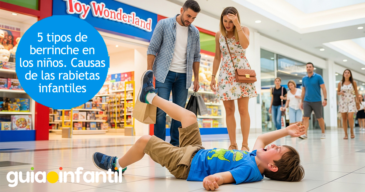 Tipos de berrinches de los niños