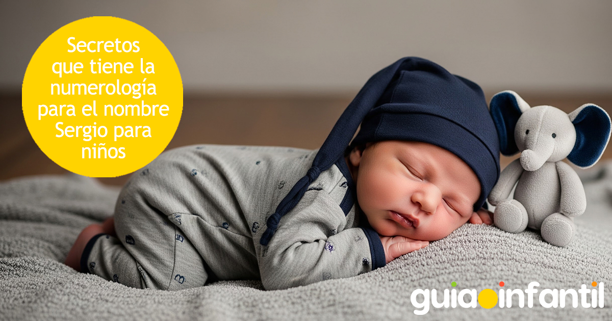 Numerología del nombre Sergio para niños