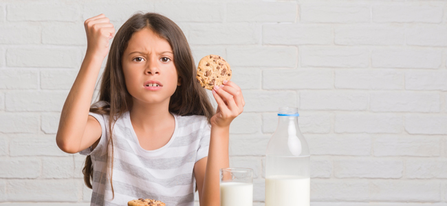 alimentos que provocan estrés en los niños