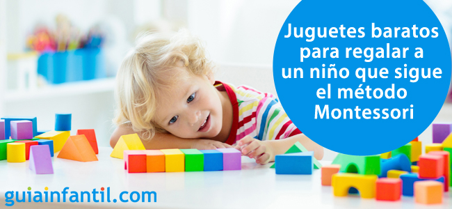 Juguetes inspiración Montessori para niños de 2 a 4 años