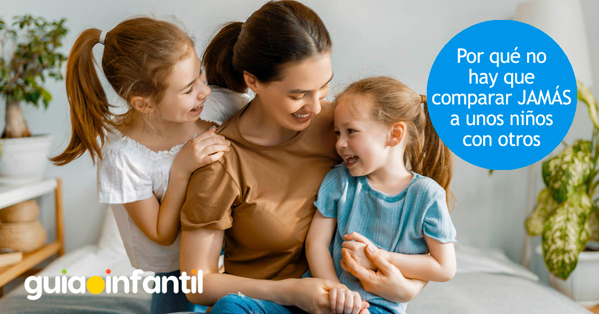 Jamás se debe comparar a los niños