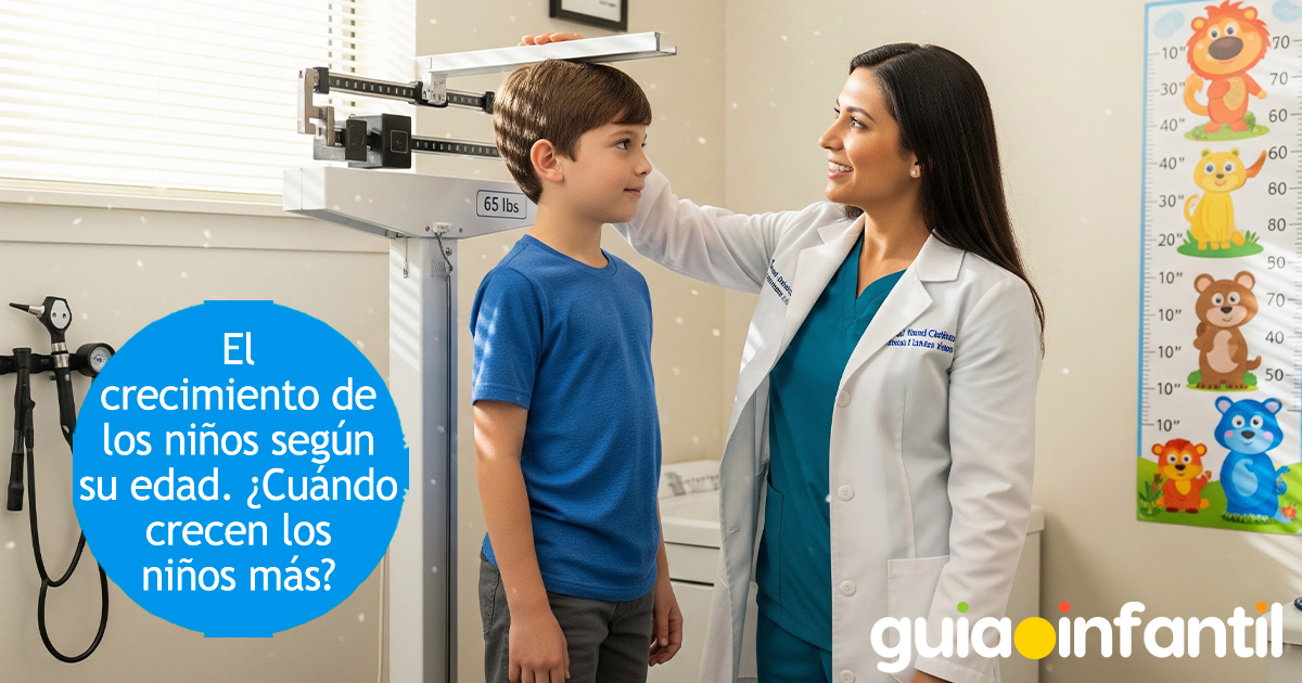 Crecimiento de los niños según su edad