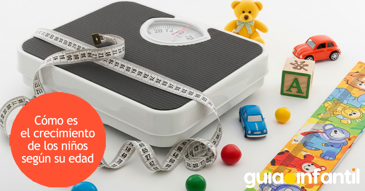 Crecimiento de los niños por edades