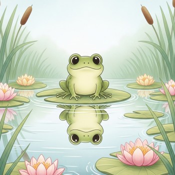 La ranita presumida - Fábula de Esopo para niños acerca de la vanidad