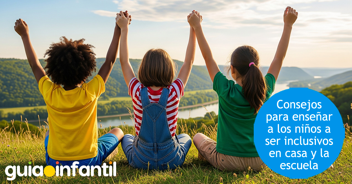 Niños inclusivos en casa y la escuela