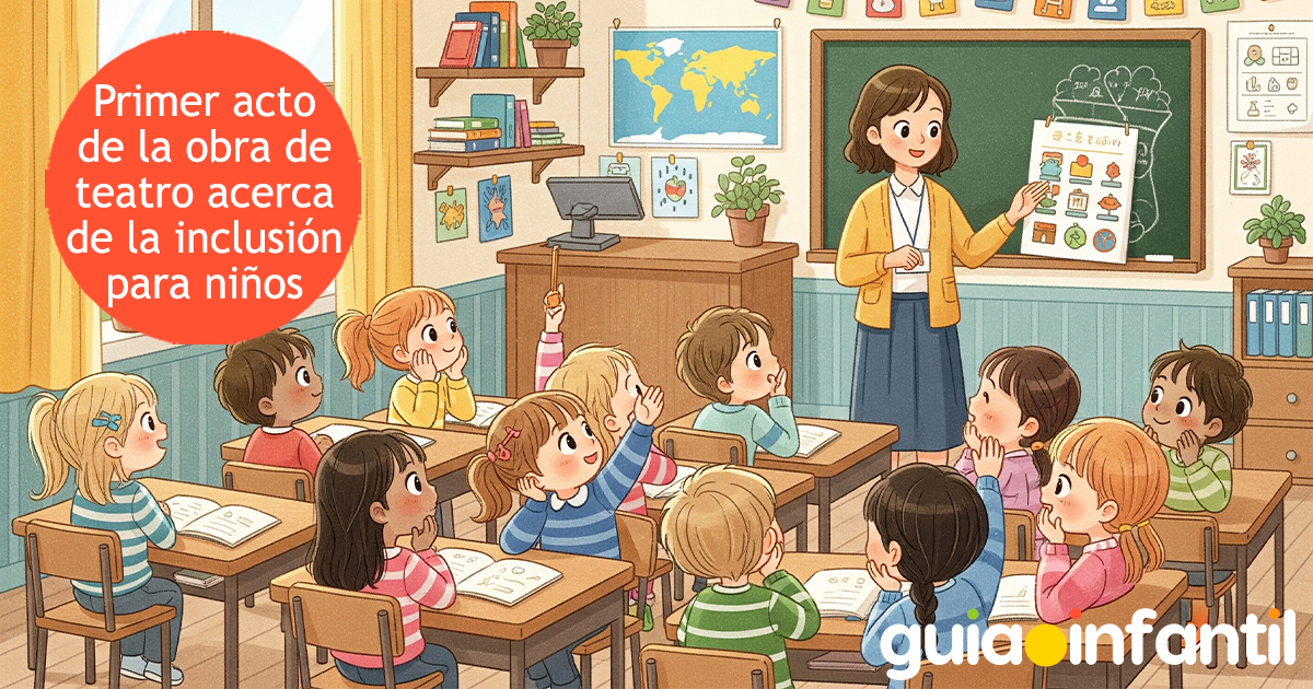 Primer acto de la obra infantil para niños