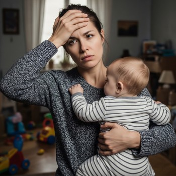 Síndrome de la mamá cansada - La maternidad SÍ es difícil y agotadora