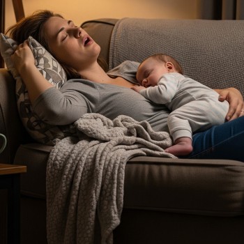 El burnout maternal sí existe - ¿Qué es el síndrome de la mamá agotada?