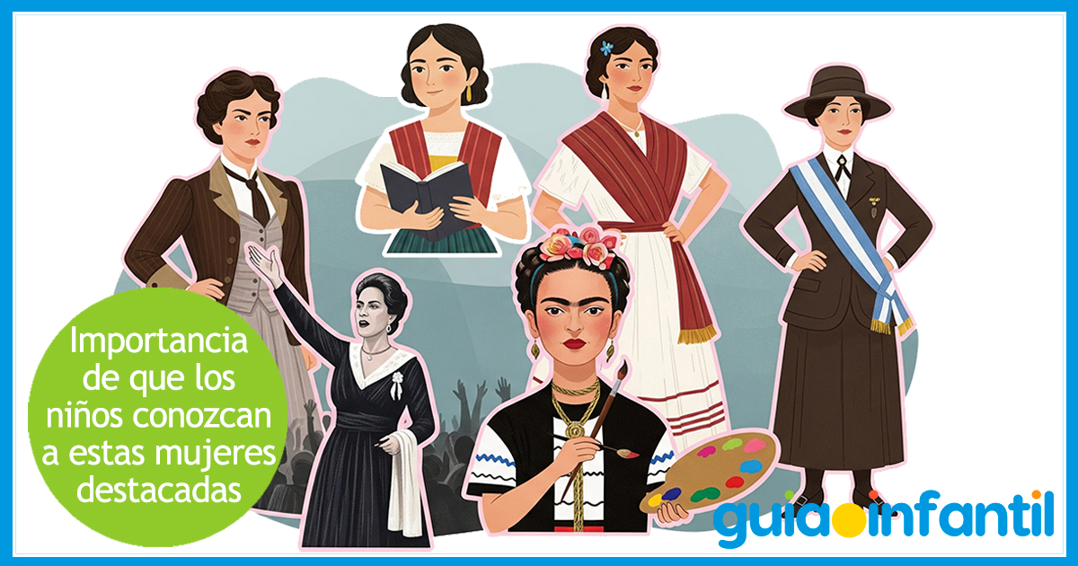 Importancia de que los niños conozcan mujeres destacadas