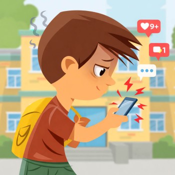 La realidad de Carlitos. Cuento para niños adictos al móvil