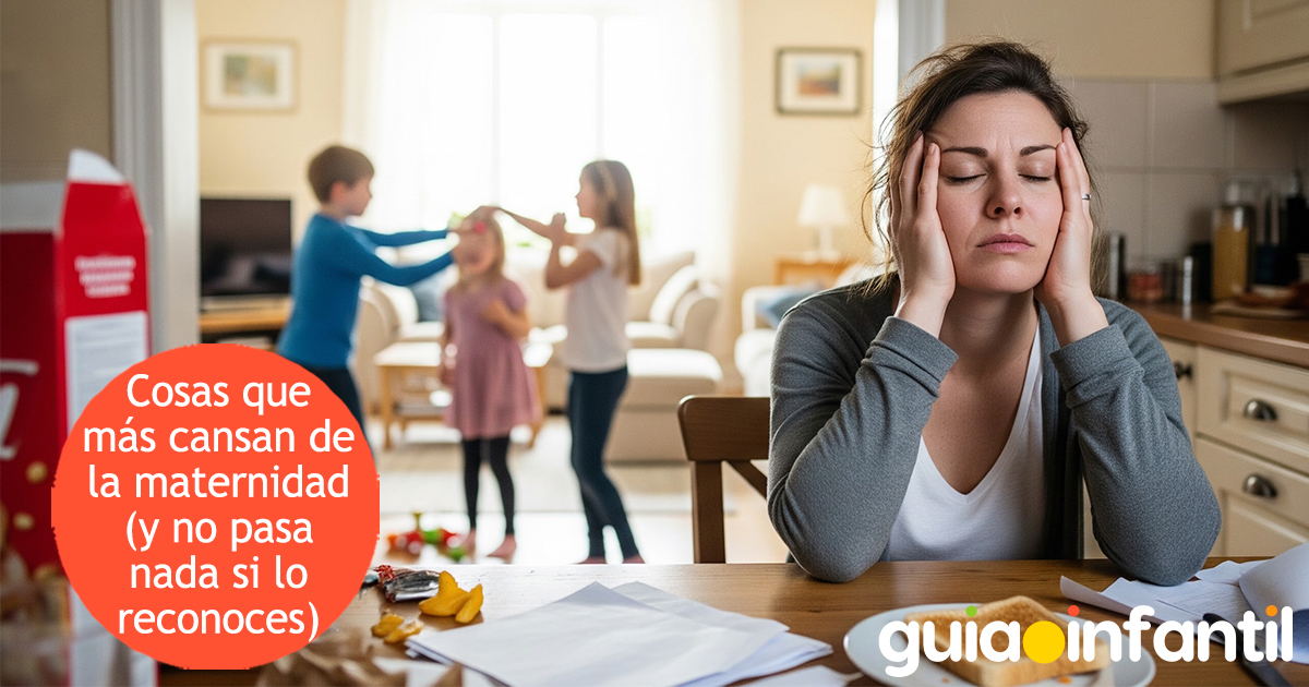 Cosas que cansan de la maternidad