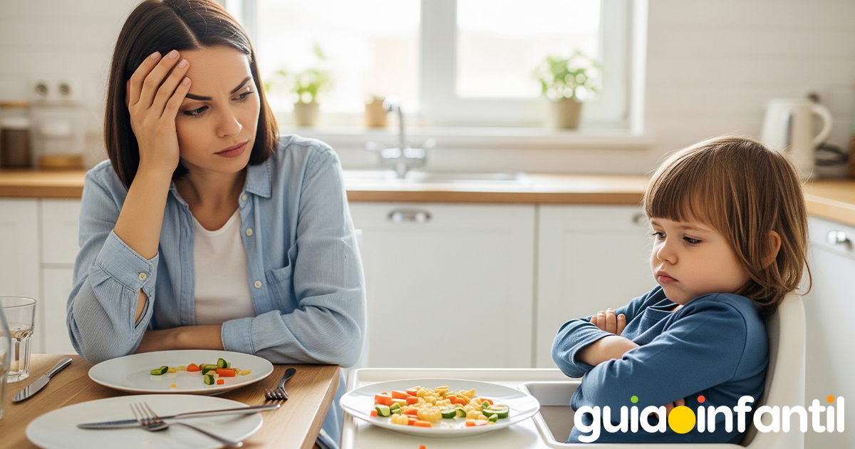 Niños que no quieren comer