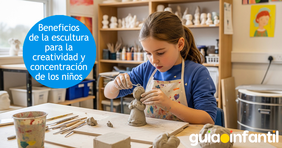Beneficios de la escultura para los niños