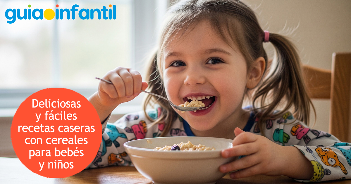 Recetas caseras con cereal para niños