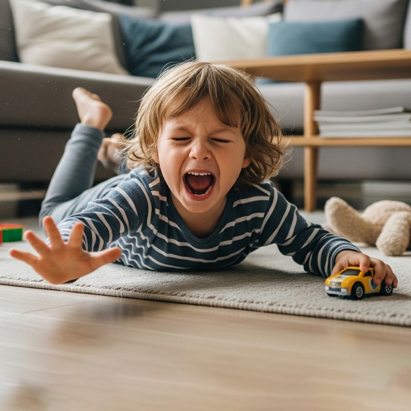 ¿Qué ocurre en el cerebro de los niños cuando hacen una rabieta?