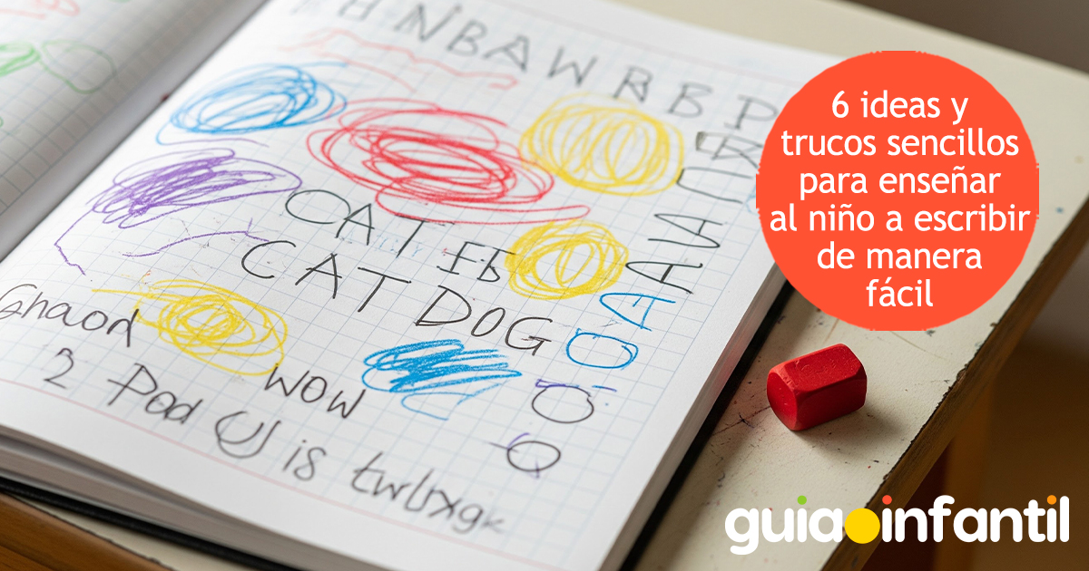 Cómo enseñar a un niño a escribir