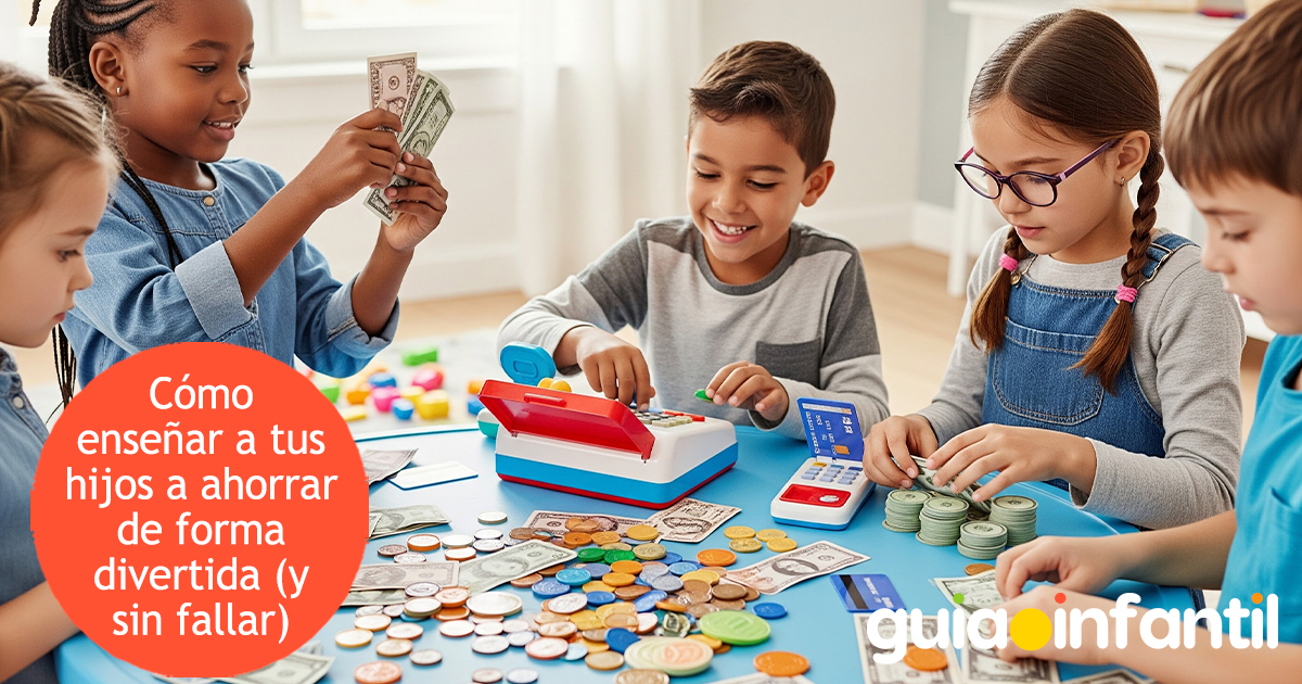 Cómo pueden ahorrar los niños de manera divertida