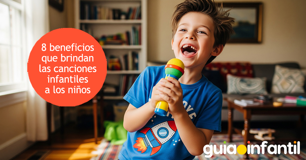 Beneficios de las canciones para los niños