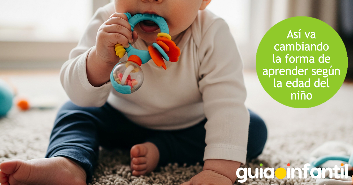 Formas de aprender según la edad del niño