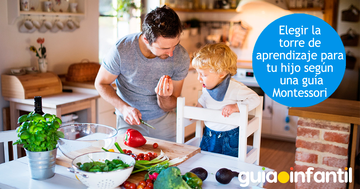 Torres de aprendizaje según el método Montessori