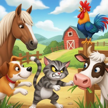 El gato abusón - Obra de teatro para niños sobre el bullying o acoso escolar