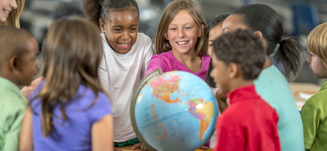 conexión de los niños con el mundo