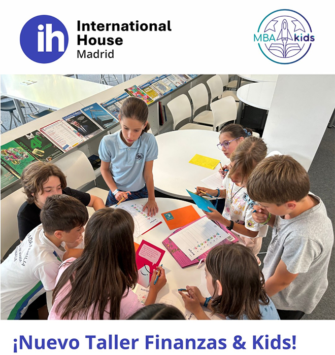 Taller de finanzas como extraescolar para tus hijos.