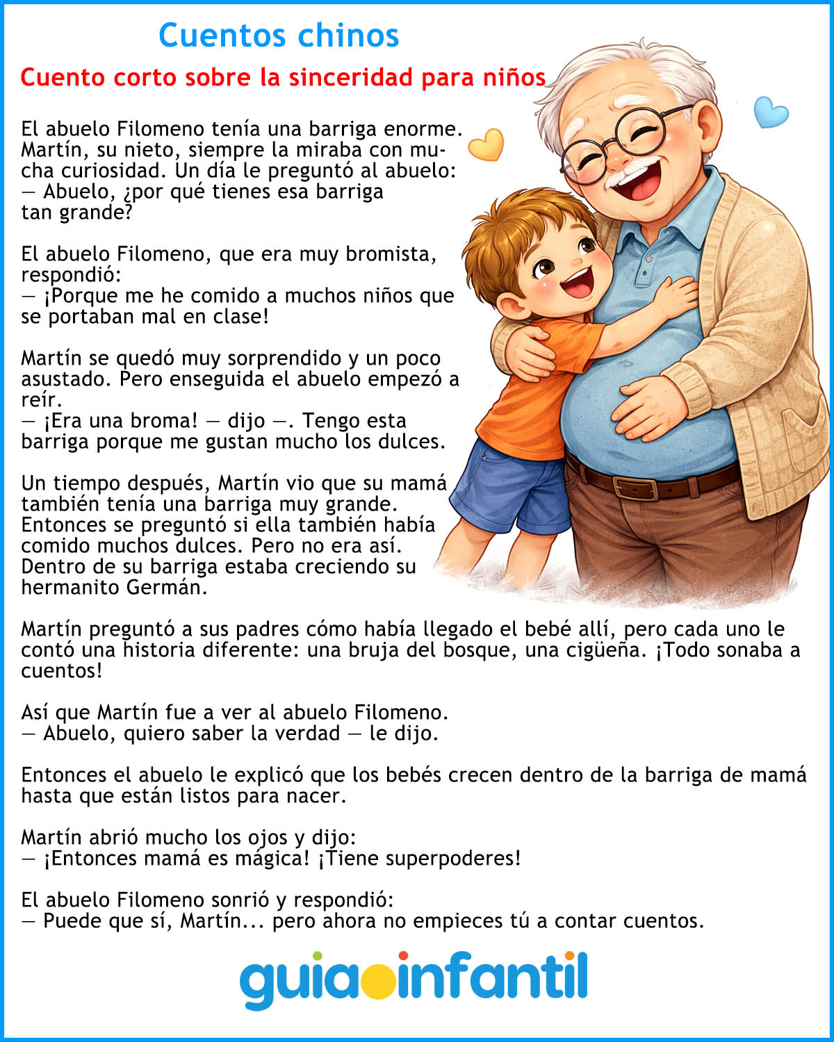 version corta de Cuentos Chinos para niños