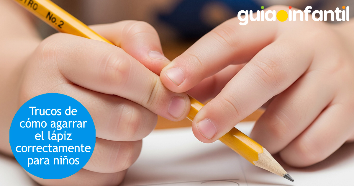 Trucos para agarrar el lápiz correctamente