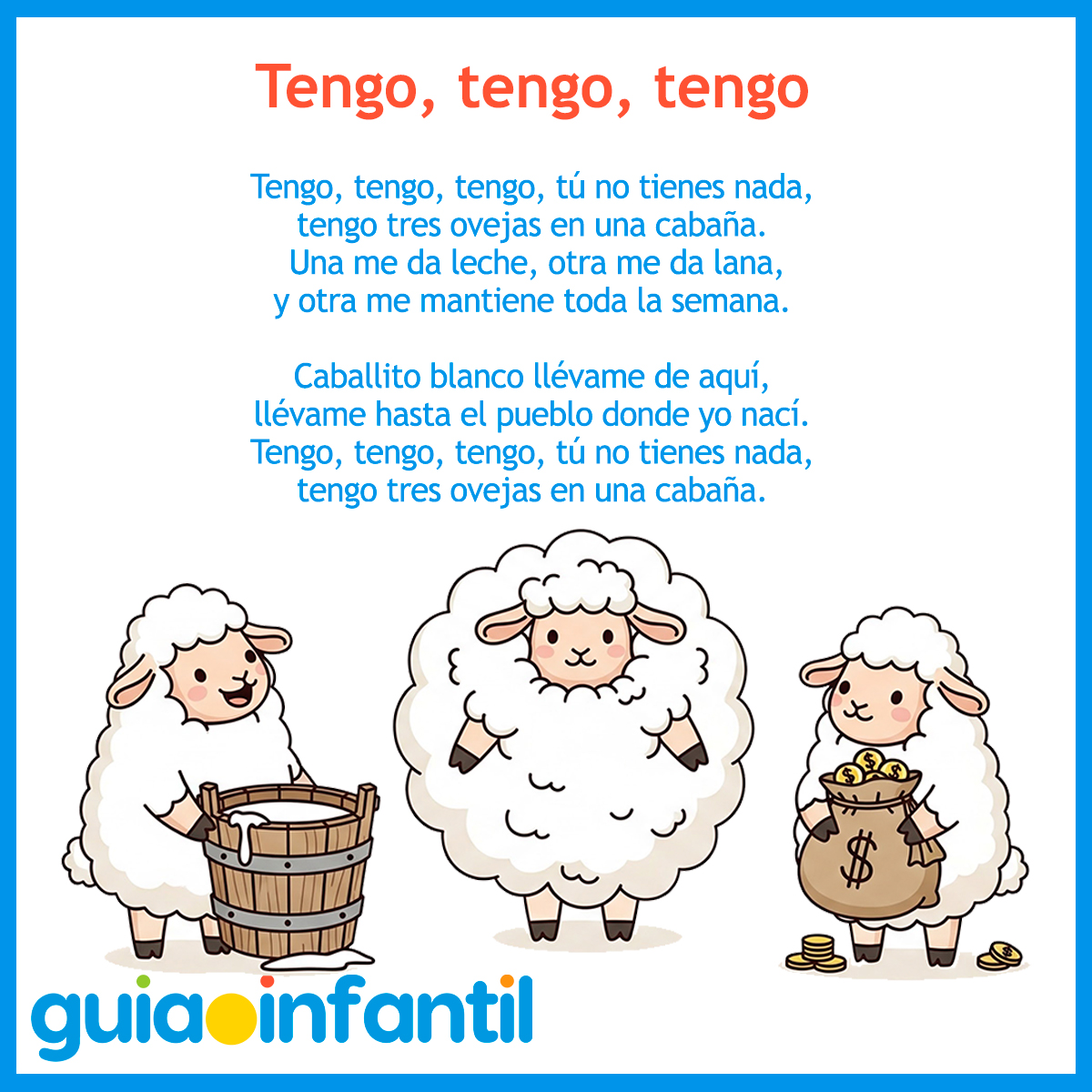 Canción, Tengo, tengo, tengo