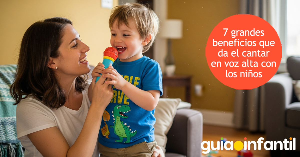 Beneficios de cantar con los niños
