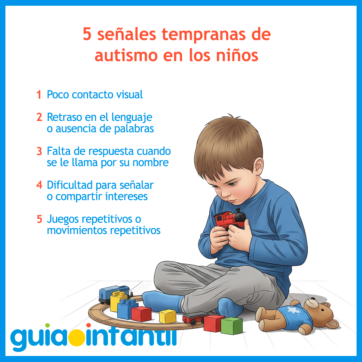 Señales tempranas de autismo