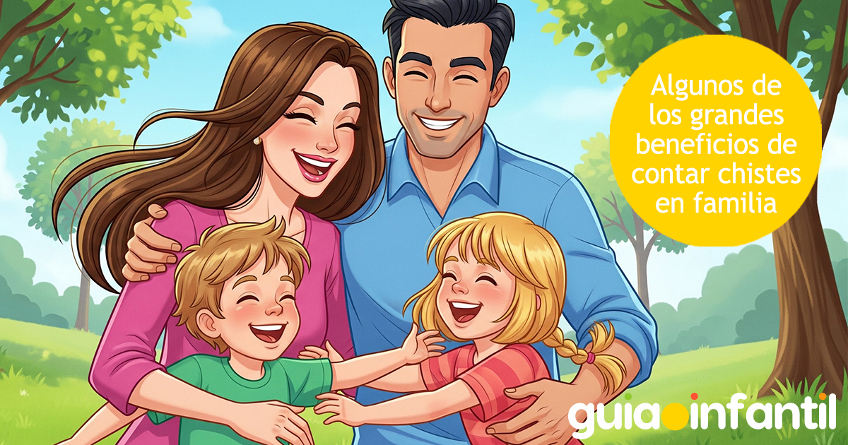 Beneficios de los chistes en familia