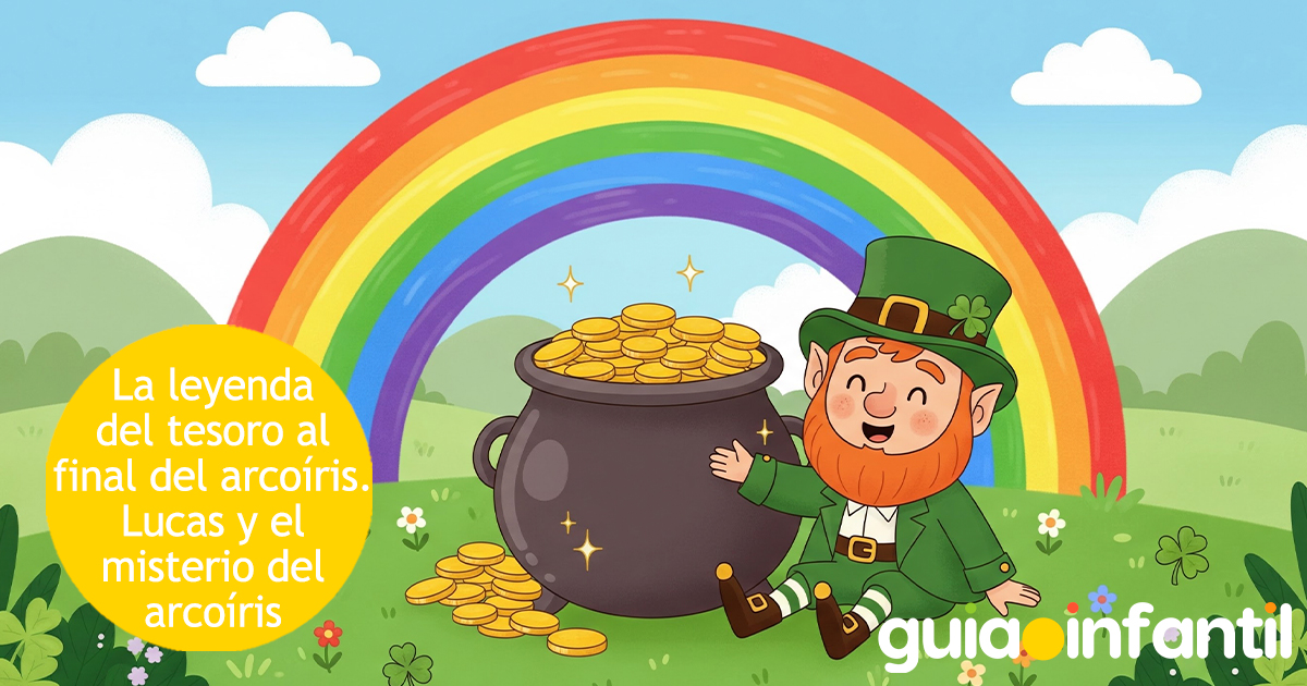 Leyenda del arcoíris para niños