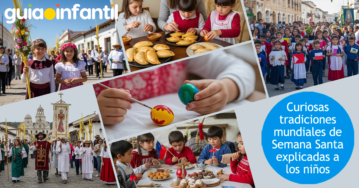 Tradiciones curiosas de Semana Santa para niños