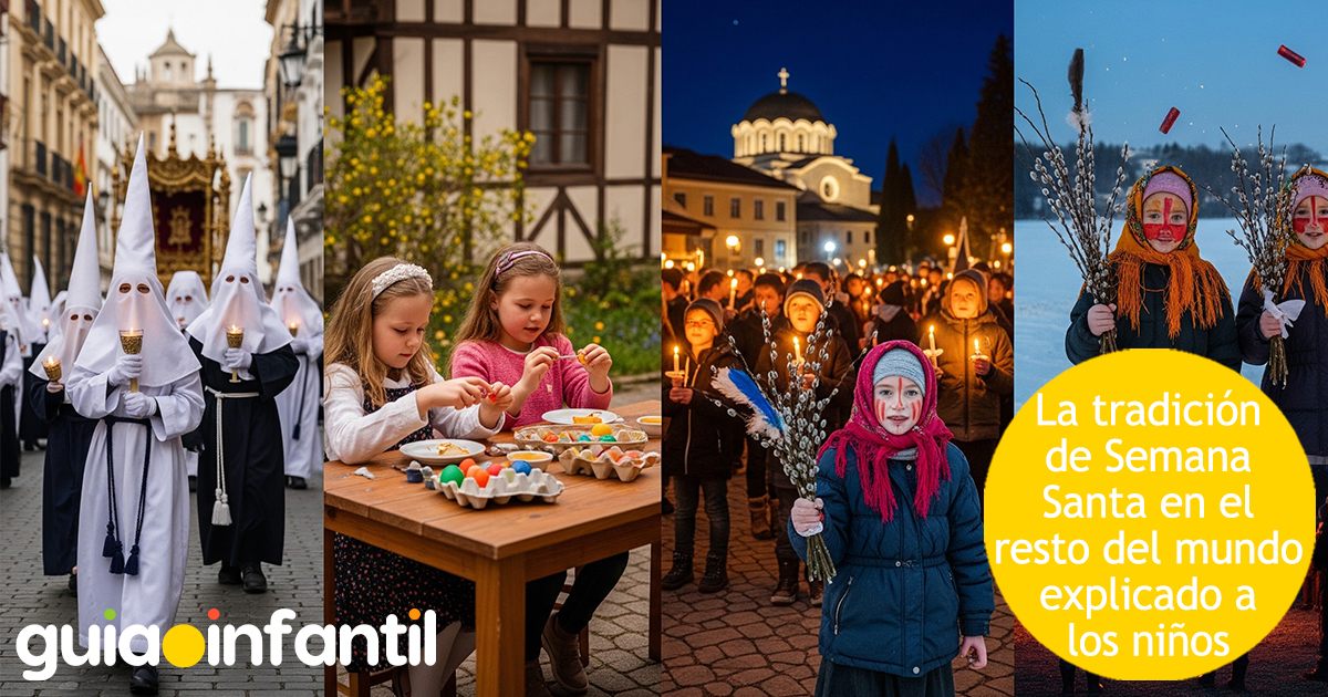 La tradición de Semana Santa para los niños