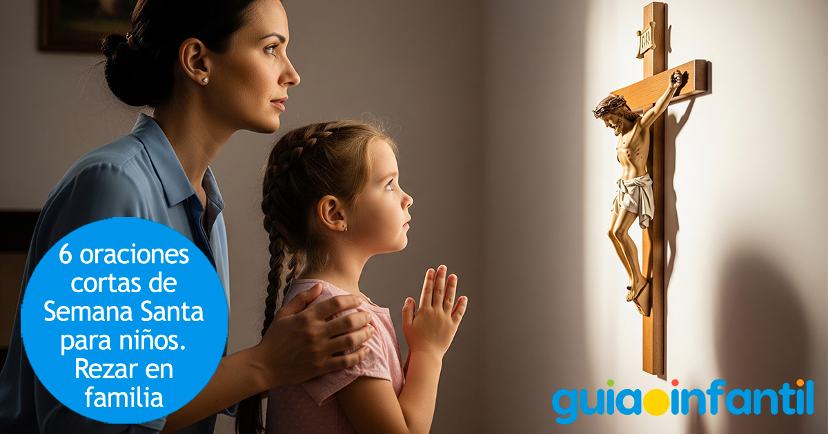 Oraciones de Semana Santa para niños