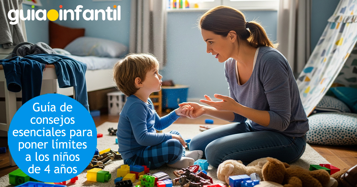 Guía de límites para niños de 4 años