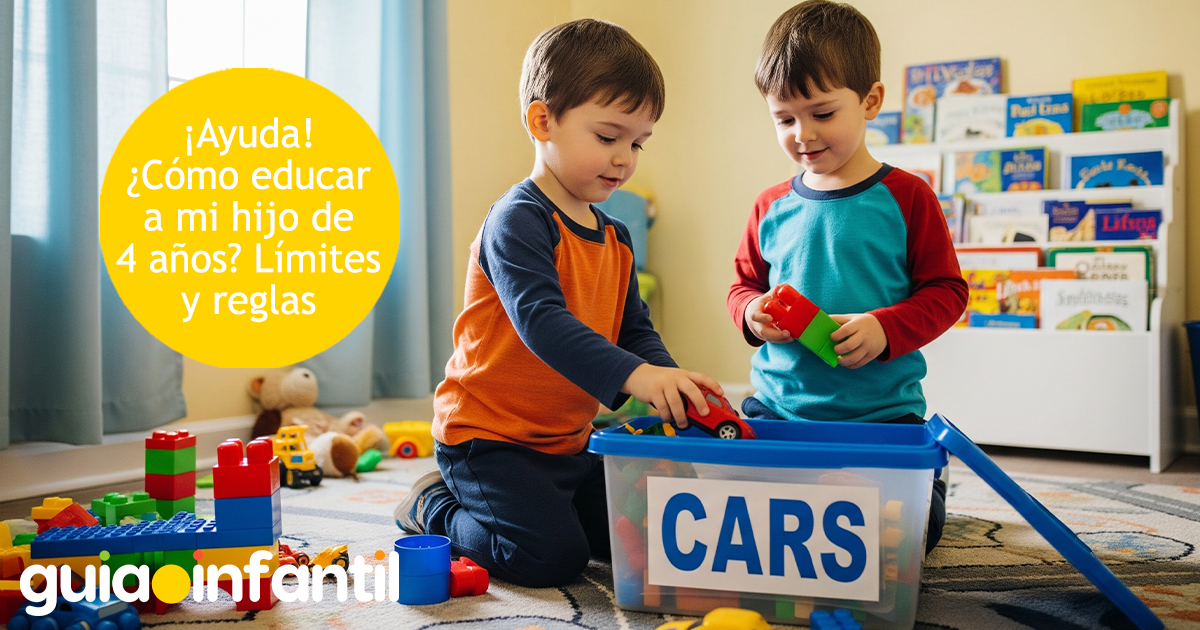 Cómo educar a un niño de 4 años