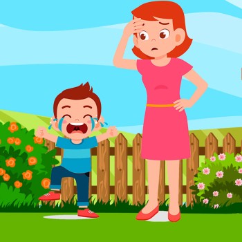 Es una rabieta. Poema con pictogramas de los berrinches de los niños