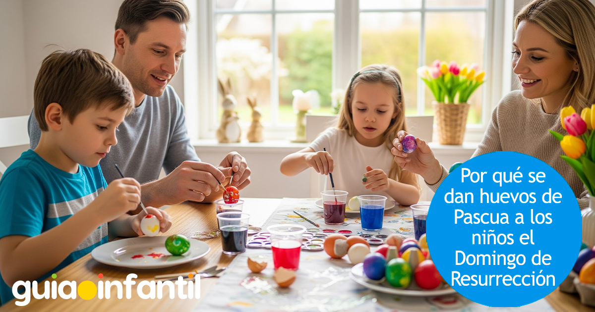 Huevos de Pascua para los niños