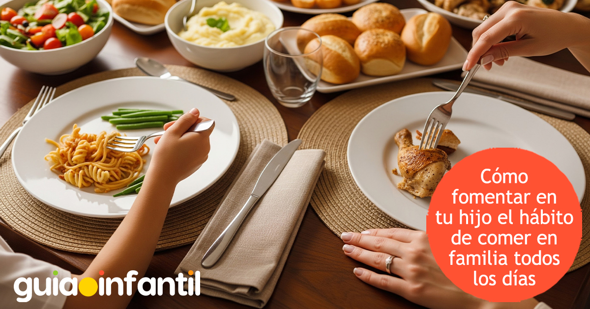 Fomentar el hábito de comer en familia