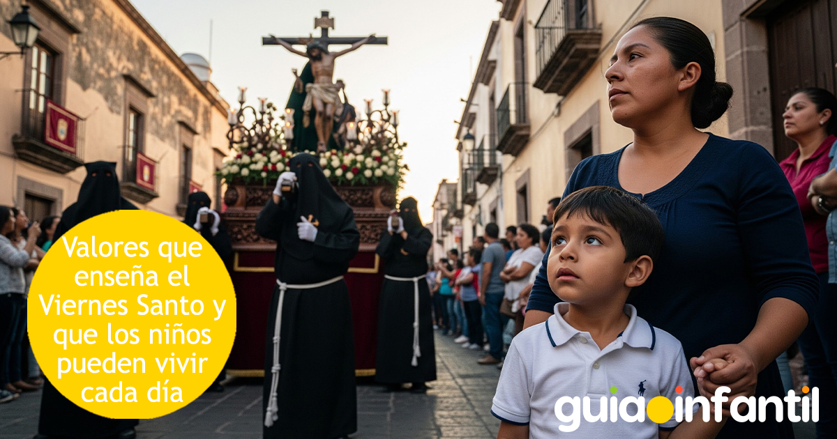 Valores del Viernes Santo para niños