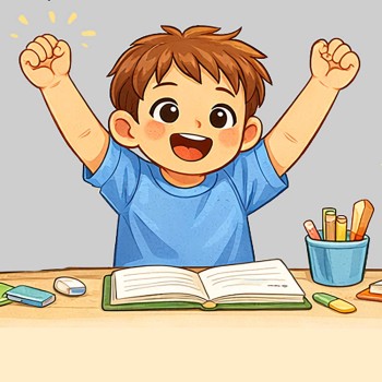 Las tareas. Cuento corto para niños que no quieren hacer los deberes